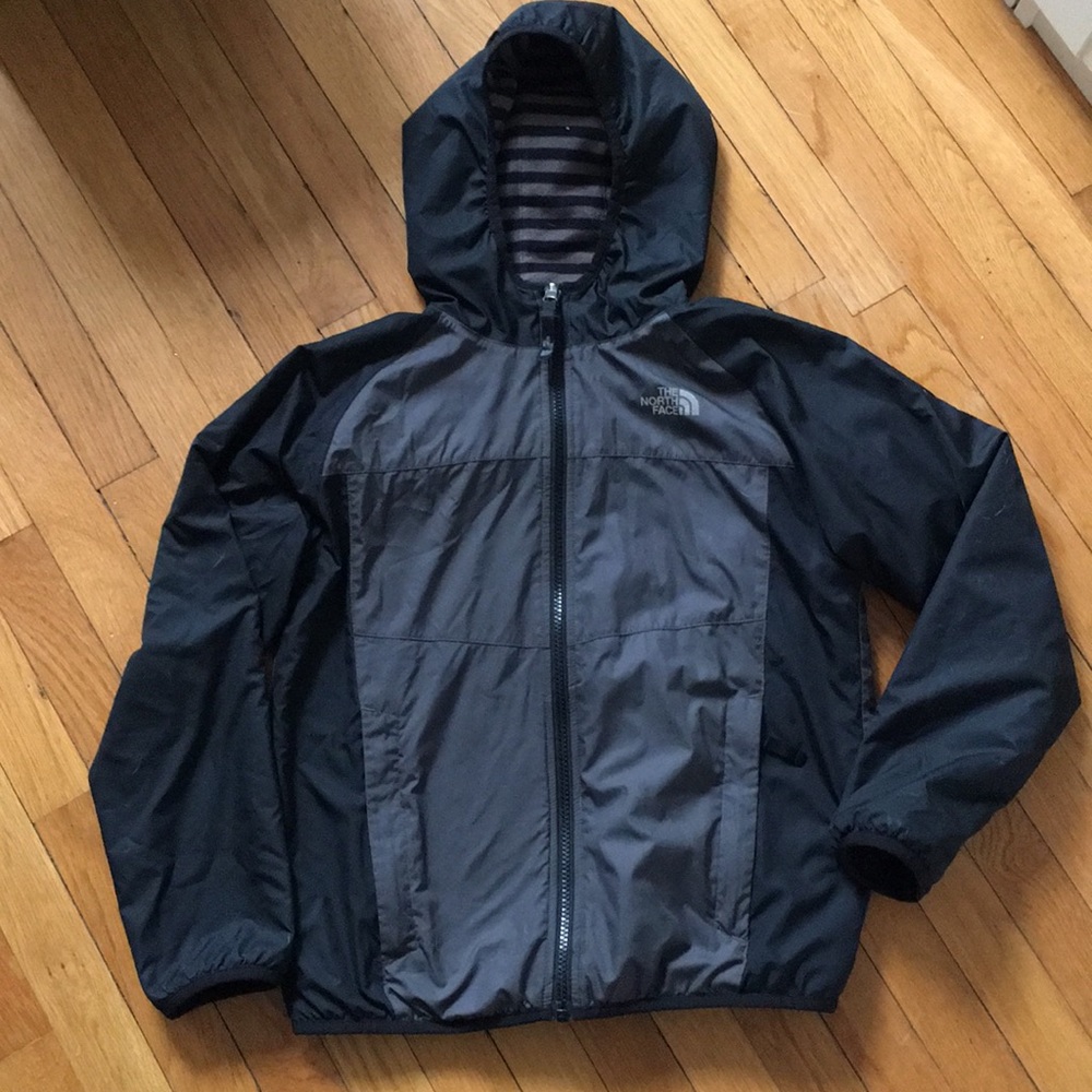 North Face | reversible fleece/wind breaker jacket